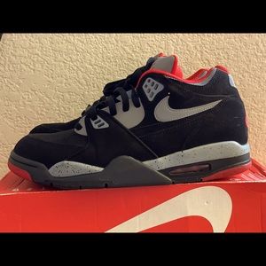 Black/Cement/Red Nike Air Flight 89